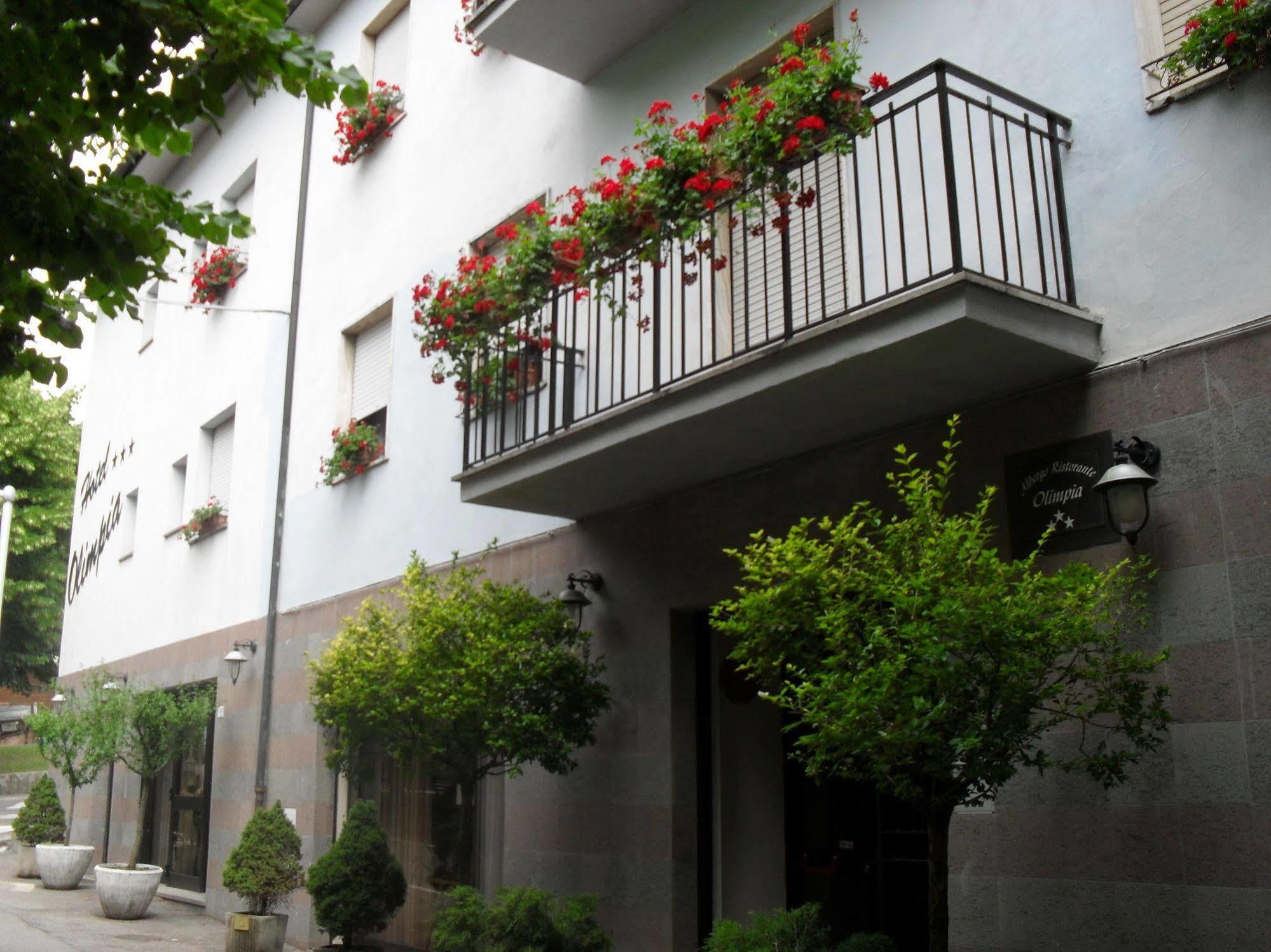 Albergo Ristorante Olimpia Abbadia San Salvator Ngoại thất bức ảnh
